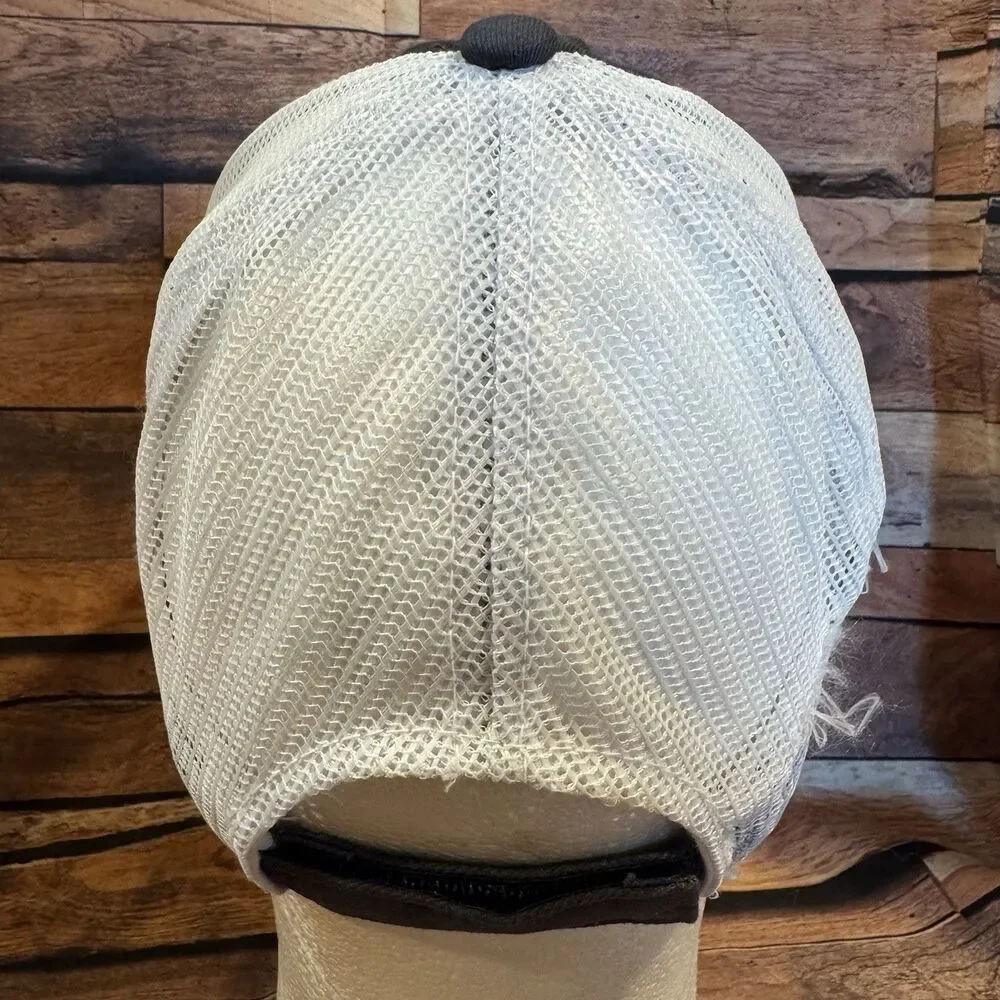 Prasek's Hillje Smokehouse Texas Blue White Mesh Trucker Hat Youth Cap BBQ